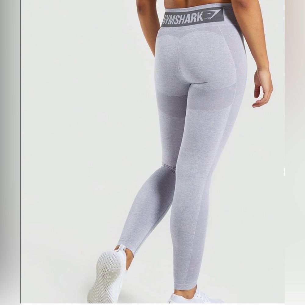 Gymshark Flex High Waisted Leggings - Blue/Grey